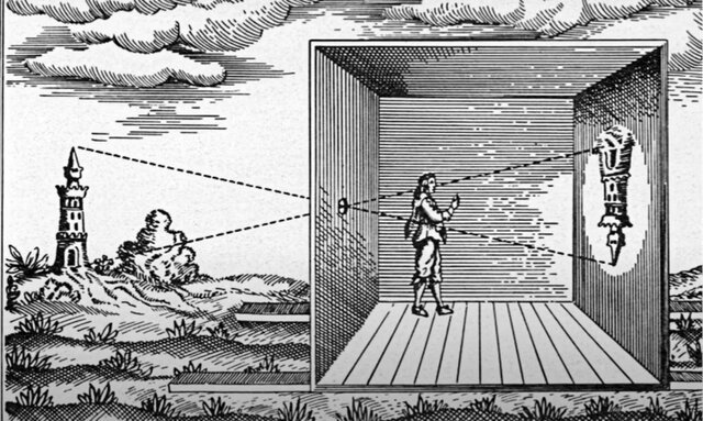 Descubrimiento de la cámara oscura