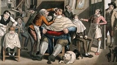 SIGLO XV (¿barberos odontólogos?)