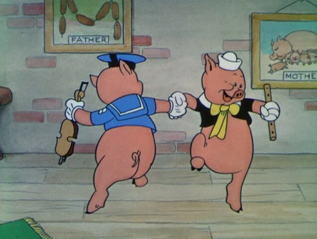 Disney wins an award for " The Three Little Pigs "