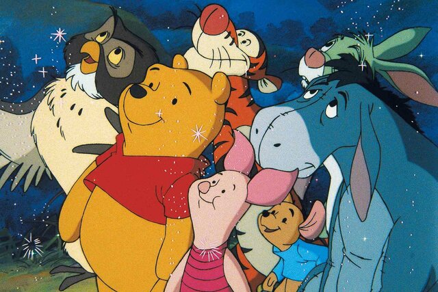 Disney Purchases film and Merchandising rights to " Winnie the Pooh".