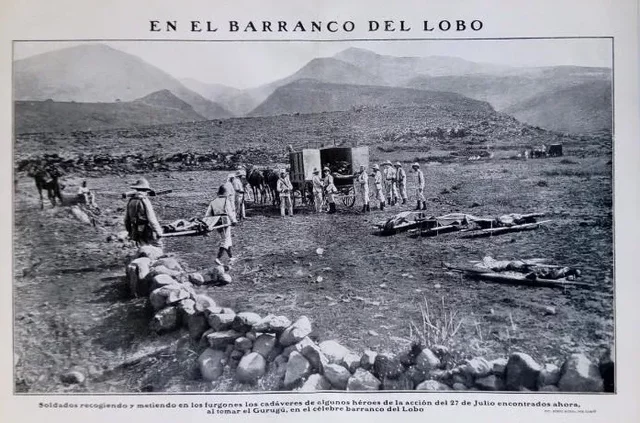 DERROTA EN EL BARRANCO DEL LOBO