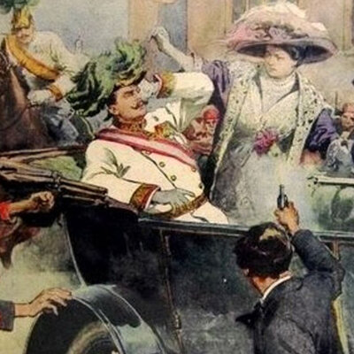 Timeline: june 28 1914 - Archduke Franz Ferdinand, heir to the throne of Austro-Hungarian Empire, and his wife are assassinated.