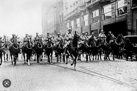 tropas francesas y belgas ocupan la región de Ruhr