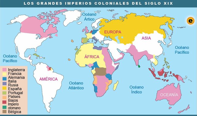 Los Grandes Imperios Coloniales