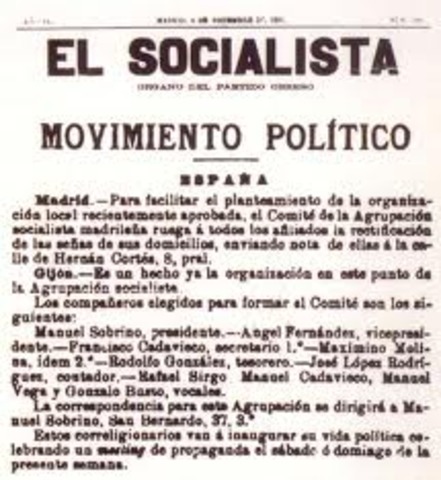 Comienzo del socialismo