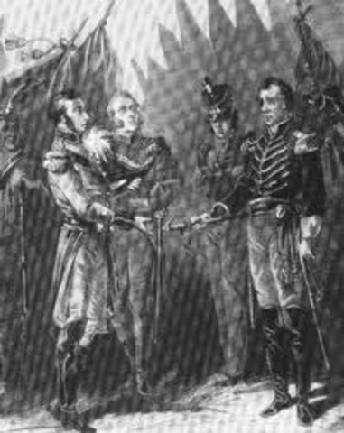 Hull Surrenders to Brock