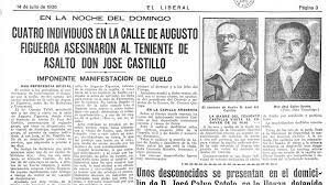 Assassinats desencadenants de la Guerra Civil