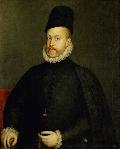 King Phillip II Crowned