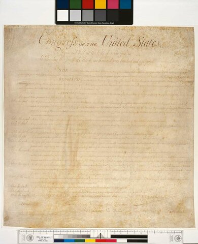 Bill of Rights adopted