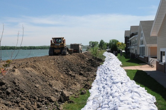 Most of the People Had Left Their Homes