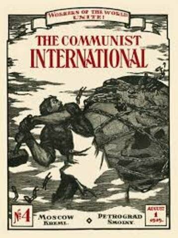 Creación de la 3º Internacional