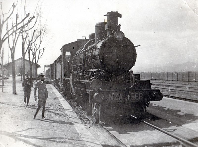 Primer ferrocarril español