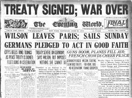 Germany and Allies sign the Treaty of Versailles.