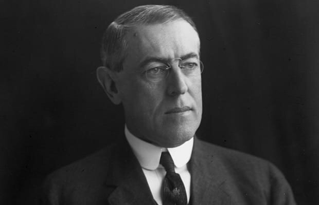 President Wilson outlines his Fourteen Points