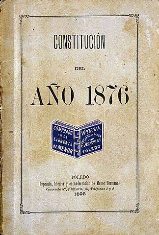 Constitución de 1876