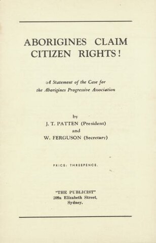 Aboriginal Claim Citizen Right