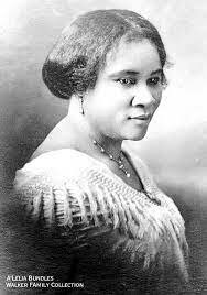 Madam C.J. Walker Invents African American Hair Care Products