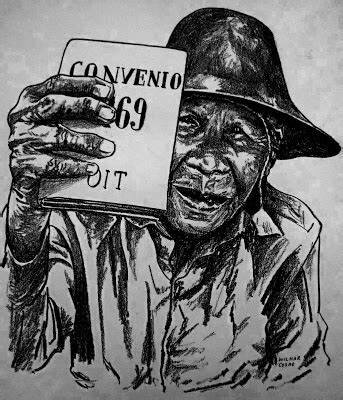 Firma y aprobación del  Convenio 169 de la Organización Internacional del Trabajo