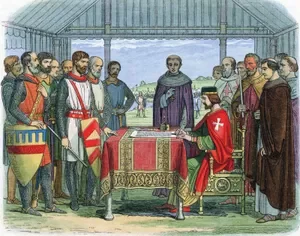 Magna Carta is signed