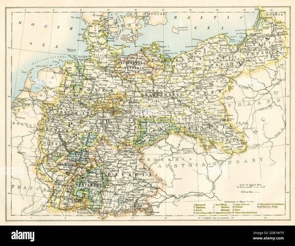 ¿CÓMO ESTABA ALEMANIA EN 1870?
