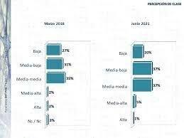 La participación de los estratos considerados como clases medias había registrado el mayor aumento relativo