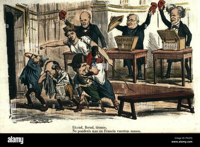 Aprobación Sufragio Universal Masculino