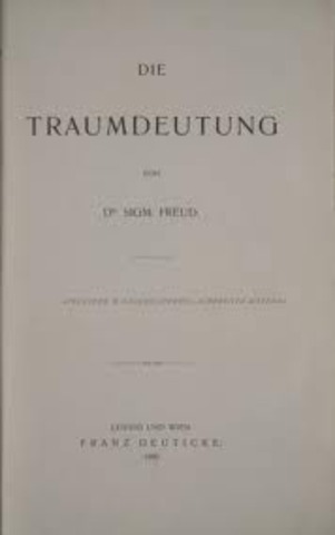 "The Interpretation of Dreams" is published