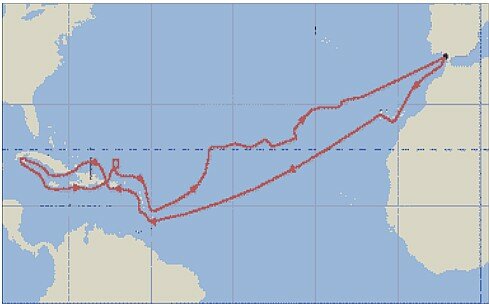 Colom va emprendre el camí de tornada