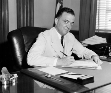 J.Edgar Hoover Becomes Head of the FBI
