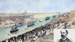 Apertura del canal de Suez
