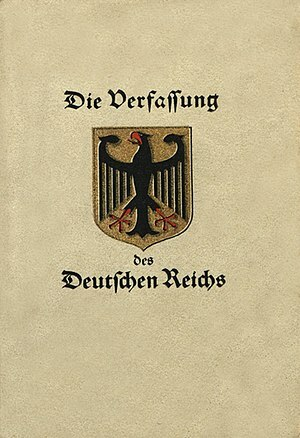 Constitución de Weimar