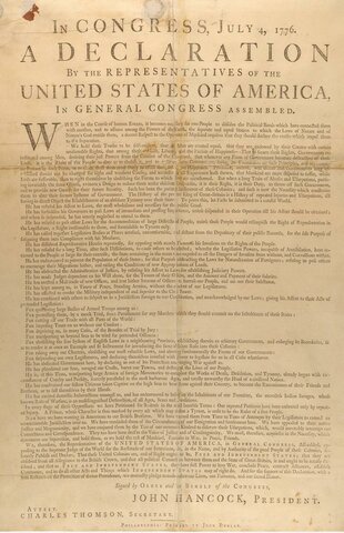 Declaration of Independence