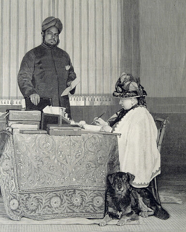 Victoria de Inglaterra, emperatriz de la India