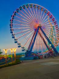 George Ferris invents the Ferris wheel.