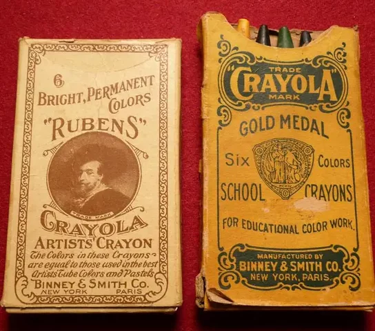 Edwin Binney and harold Smith invented Crayola Crayons.
