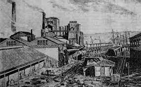 Industria siderúrgica en Andalucía, País Vasco y Asturias