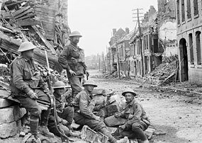 Ofensiva de 1918 que marca el fin de la guerra
