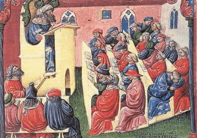 surgimiento de las primeras escuelas monacales y palatinas