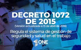 Decreto 1072 de 2015