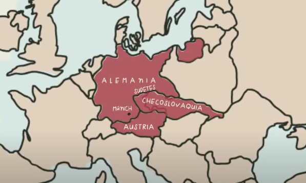 Invasió d'Austria i Txecoslovàquia