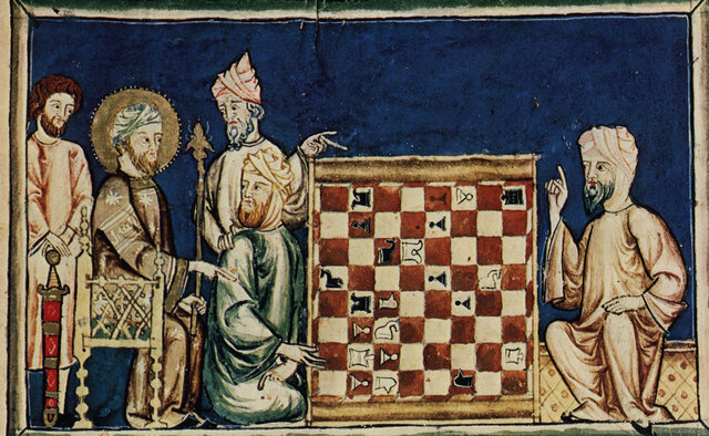 Juegos y letras durante el medioevo