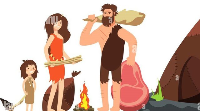 Un niño en la prehistoria