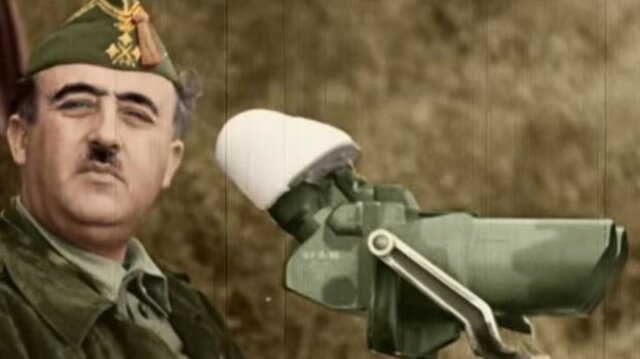 Franco arriba de les canàries al marroc