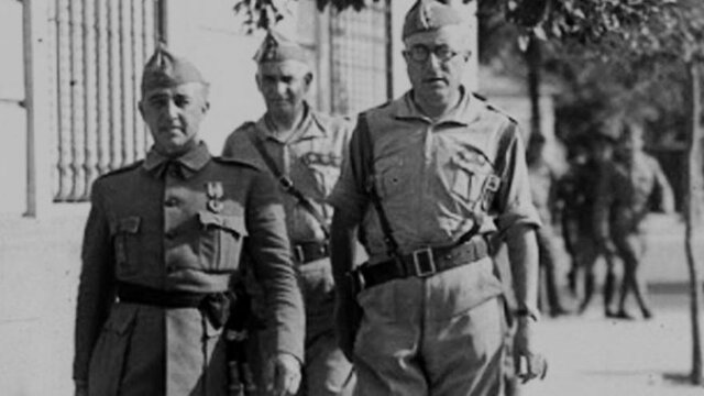 Franco i Yague inicien l'entrada des del marroc