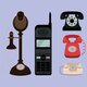 Phone evolution set vector