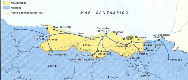 La ocupación del norte