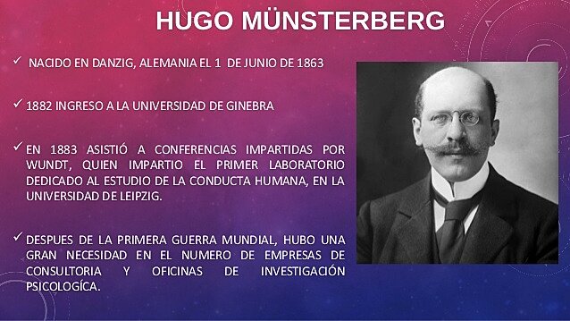 HUGO MUNSTERBERG PSICOLOGIA Y EFICIENCIA INDUSTRIAL