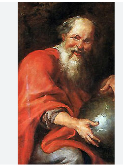 Demócrito de Abdera (460 - 370 a. C.)