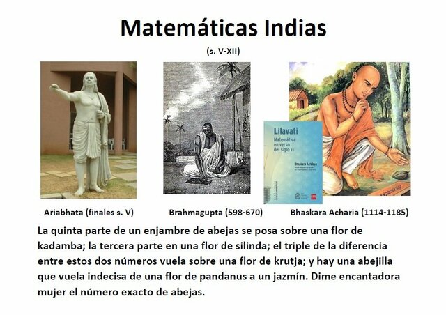 Los cuatro matemáticos indios que destacaronsobre el resto en aquel momento