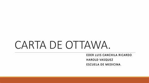 Declaración de Ottawa